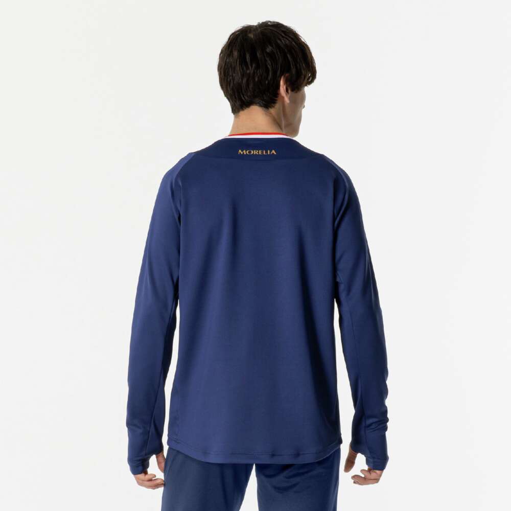 ミズノ（MIZUNO）（メンズ、レディース）サッカーウェア モレリア ロングスリーブフィールド 長袖シャツ P2MAB50111