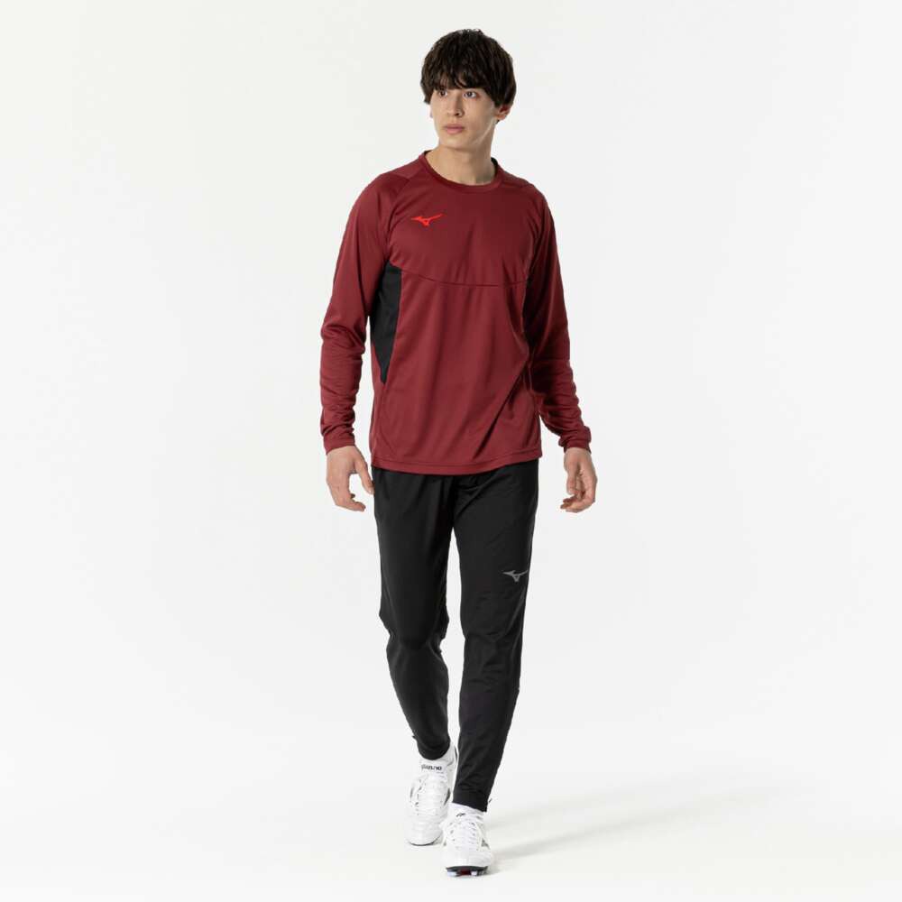 ミズノ（MIZUNO）（メンズ、レディース）サッカーウェア フィールド 長袖シャツ P2MAB50566