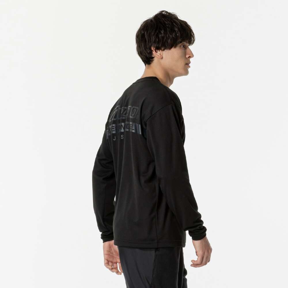 ミズノ（MIZUNO）（メンズ、レディース）サッカーウェア モレリア バックプリント 長袖Tシャツ P2MAB55609