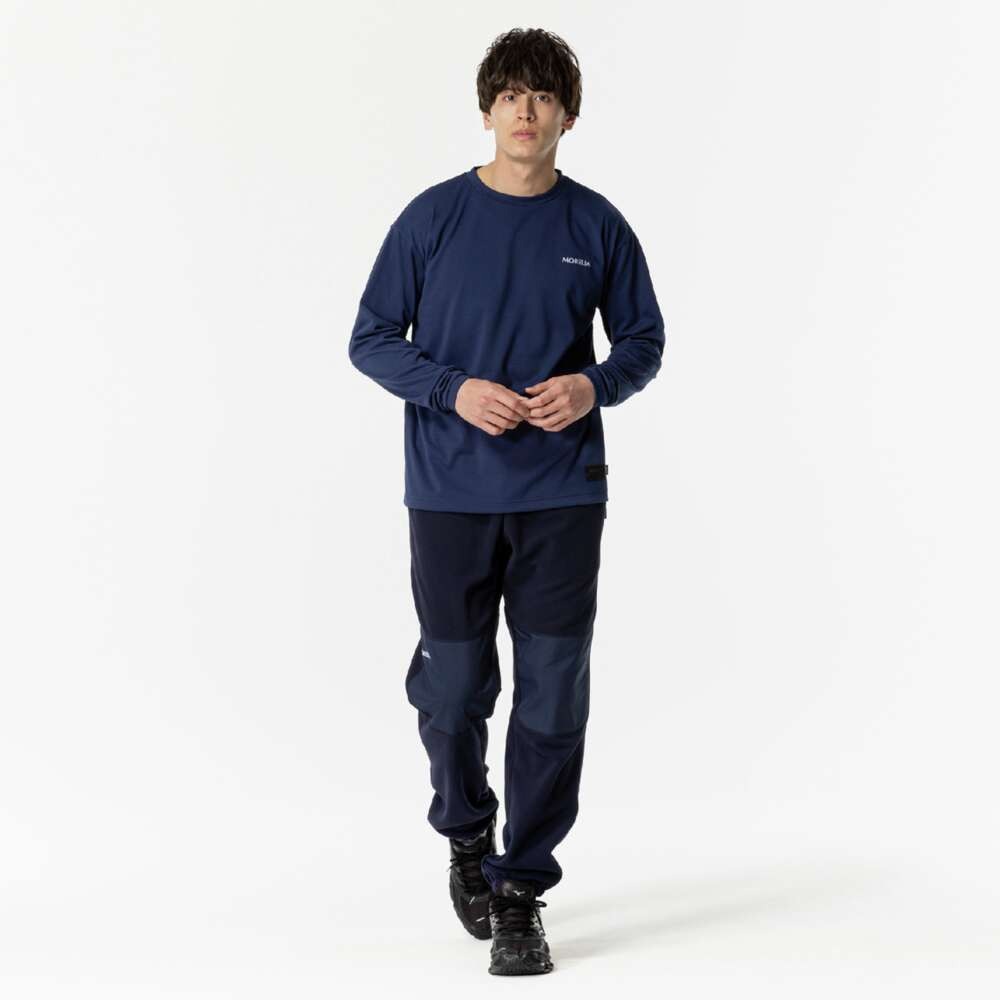 ミズノ（MIZUNO）（メンズ、レディース）サッカーウェア モレリア バックプリント 長袖Tシャツ P2MAB55611