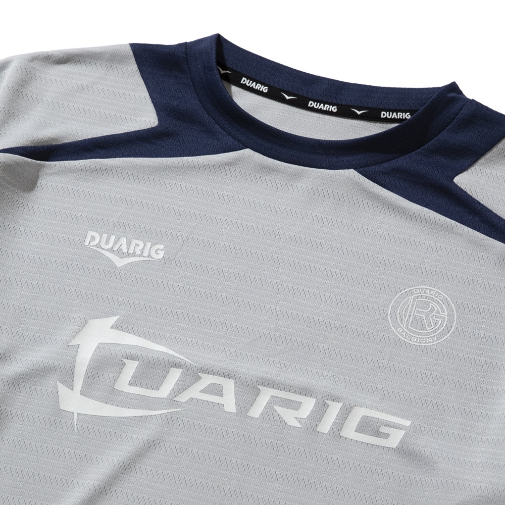 デュアリグ（DUARIG）（メンズ）サッカーウェア ドライプラス ロングスリーブ プラシャツ 4F0012-SCWR-741HD LGRY