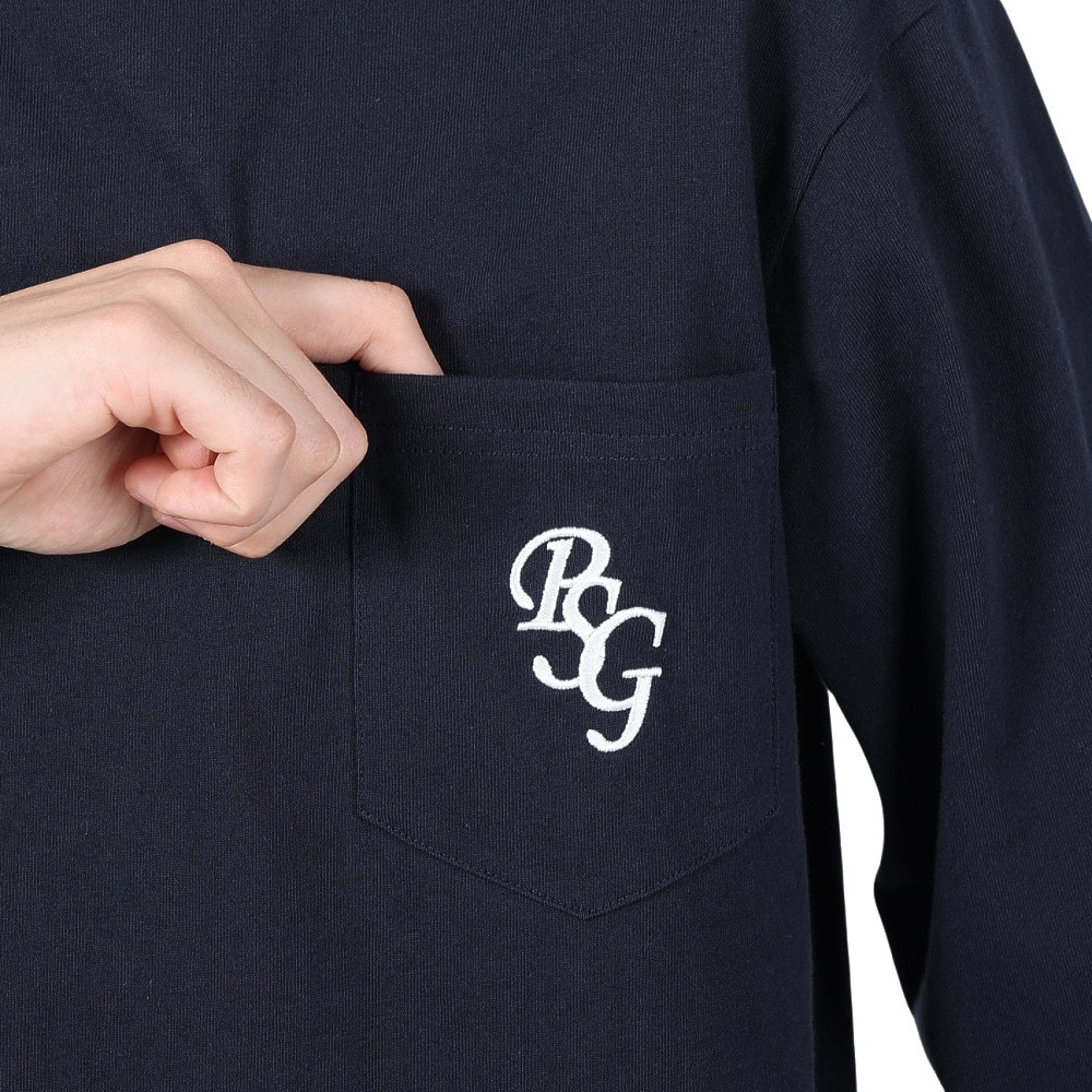 パリ サン ジェルマン（PSG）（メンズ、レディース）サッカーウェア 長袖Tシャツ PS0324FW0001-NVY