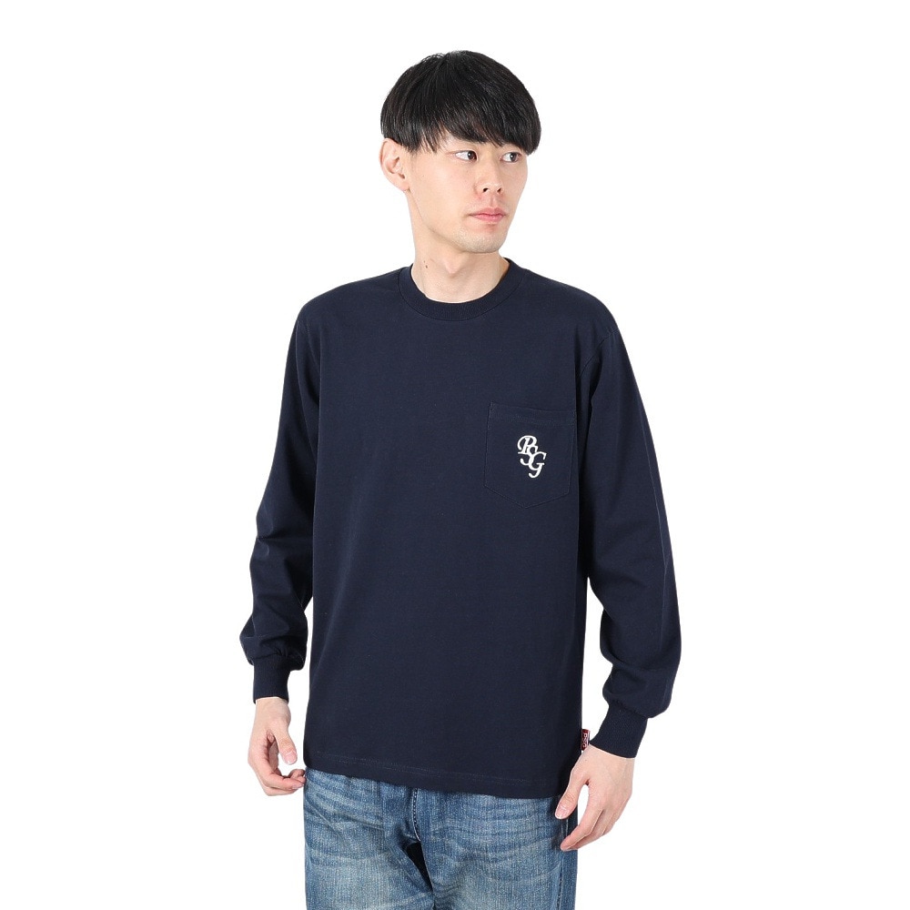 パリ サン ジェルマン（PSG）（メンズ、レディース）サッカーウェア 長袖Tシャツ PS0324FW0001-NVY