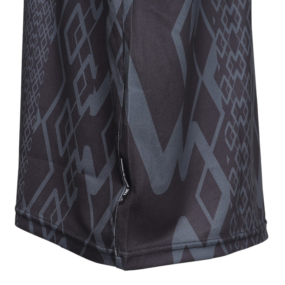 アンブロ（UMBRO）（メンズ）サッカーウェア THIRD グラフィック長袖プラクティスシャツ UF5FLS50M BK00