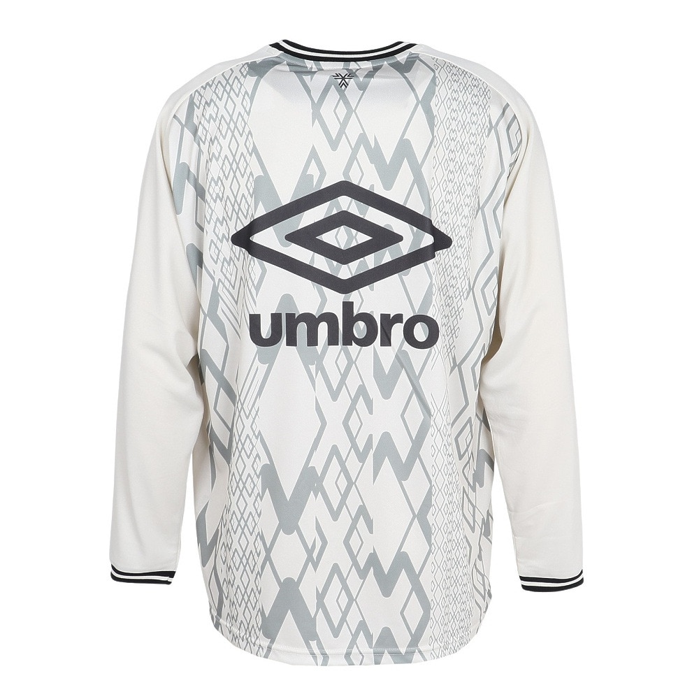 アンブロ（UMBRO）（メンズ）サッカーウェア THIRD グラフィック長袖プラクティスシャツ UF5FLS50M BG00