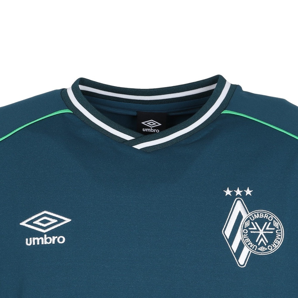 アンブロ（UMBRO）（メンズ）サッカーウェア THIRD フィールテック長袖プラクティスシャツ UF5FLS51M GR00