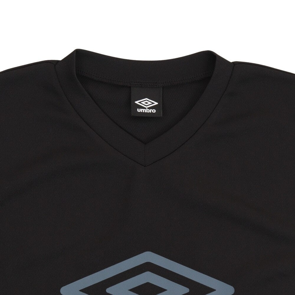 アンブロ（UMBRO）（メンズ）サッカーウェア ノースリーブプラクティスシャツ UUUTJA66 BLK