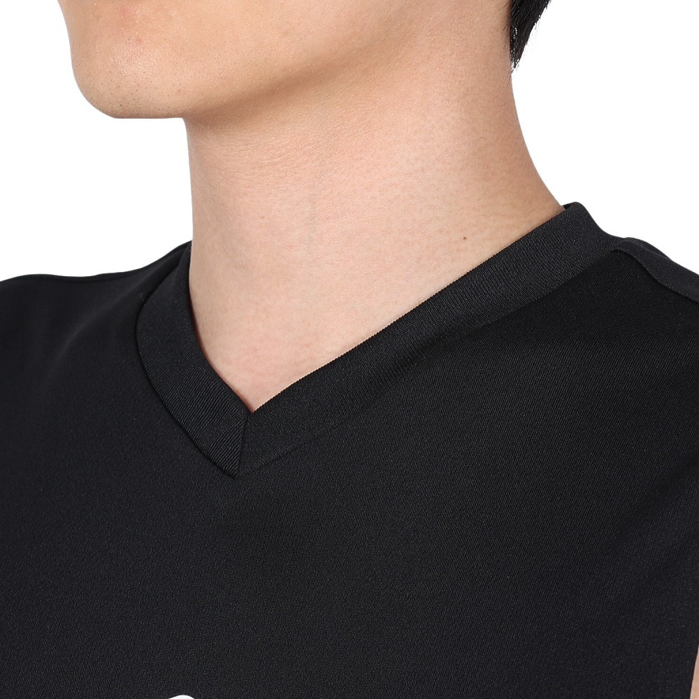 アンブロ（UMBRO）（メンズ）サッカーウェア ノースリーブシャツ UUUVJA66 BLK 速乾