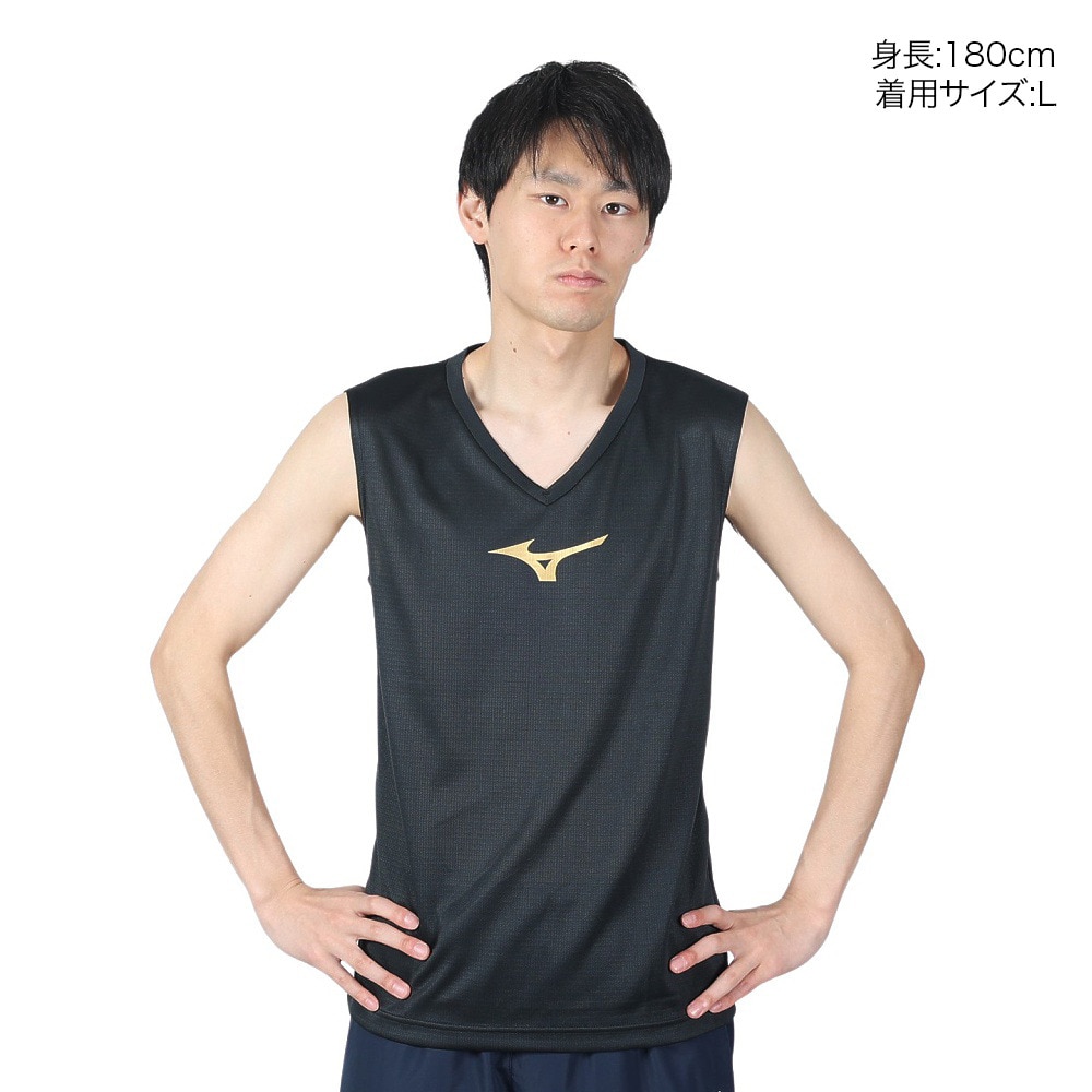 ミズノ（MIZUNO）（メンズ、レディース）サッカーウェア インナーシャツ Vネック P2MAB05009 速乾
