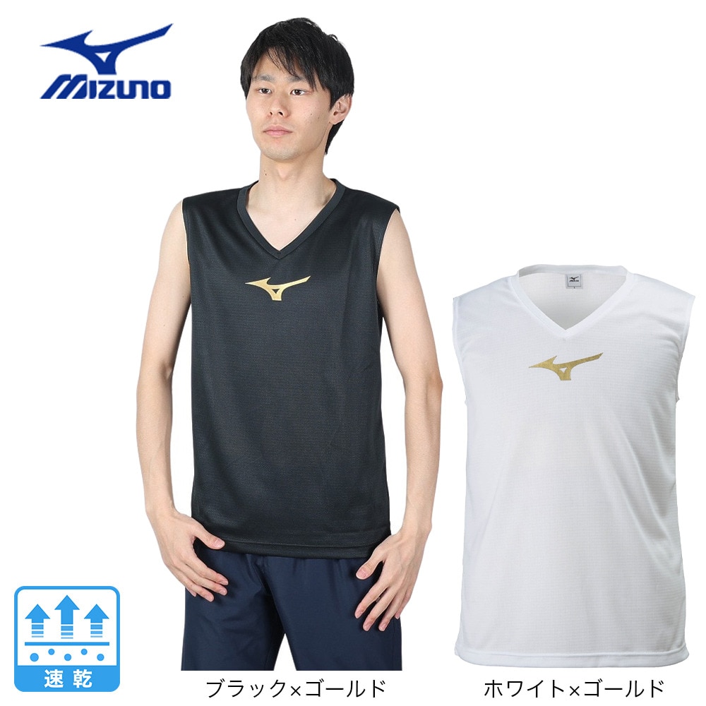 ミズノ（MIZUNO）（メンズ、レディース）サッカーウェア インナーシャツ Vネック P2MAB05009 速乾