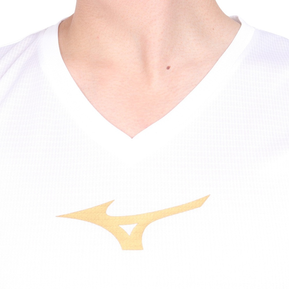 ミズノ（MIZUNO）（メンズ、レディース）サッカーウェア インナーシャツ Vネック P2MAB05084 速乾
