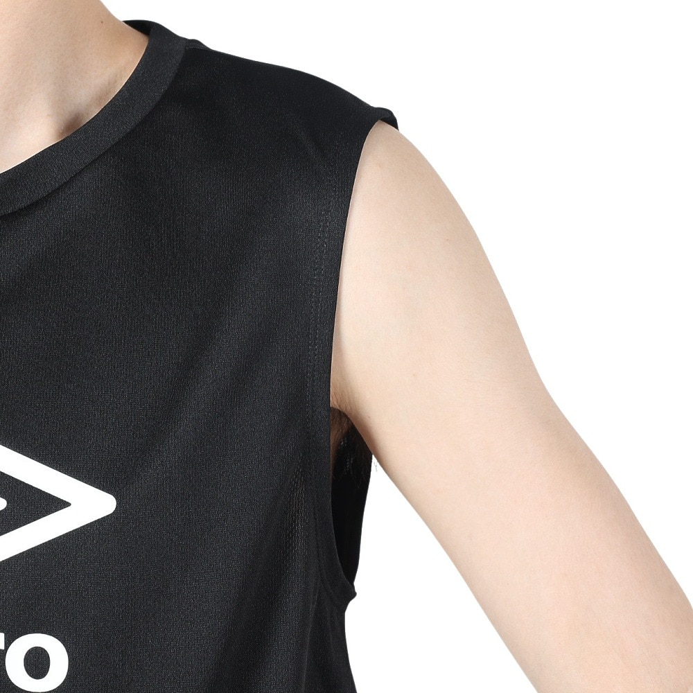 アンブロ（UMBRO） サッカーウェア ノースリーブプラシャツ UUUXJA66 BLK 速乾