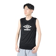 アンブロ（UMBRO） サッカーウェア ノースリーブプラシャツ UUUXJA66 BLK