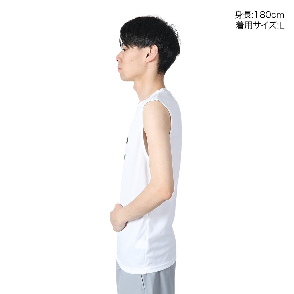 アンブロ（UMBRO） サッカーウェア ノースリーブプラシャツ UUUXJA66 WHT 速乾