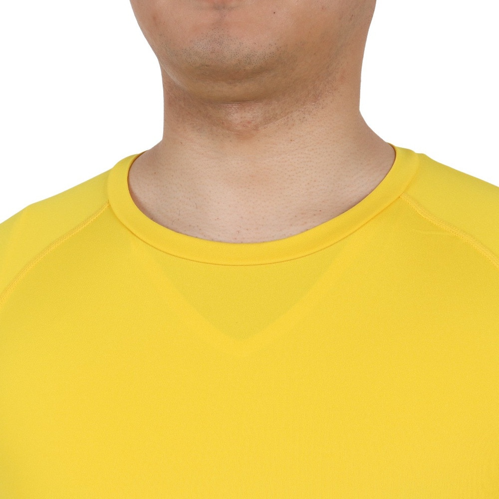 デュアリグ（DUARIG）（メンズ）サッカー ウェア メンズ サッカー 抗菌 高機能コンプレッションインナー 丸首 吸汗速乾 防臭 741D1ES5709 YEL 速乾