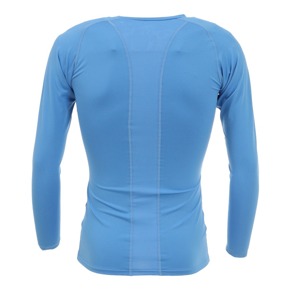 デュアリグ（DUARIG）（メンズ）サッカーウェア ドライプラス抗菌ストレッチ丸首長袖Tシャツ 741D1ES5709 SAX 速乾