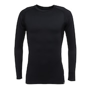 デュアリグ(DUARIG) サッカーウェア ヒートクロスBA丸首長袖シャツ 741D1ES6910BLK.