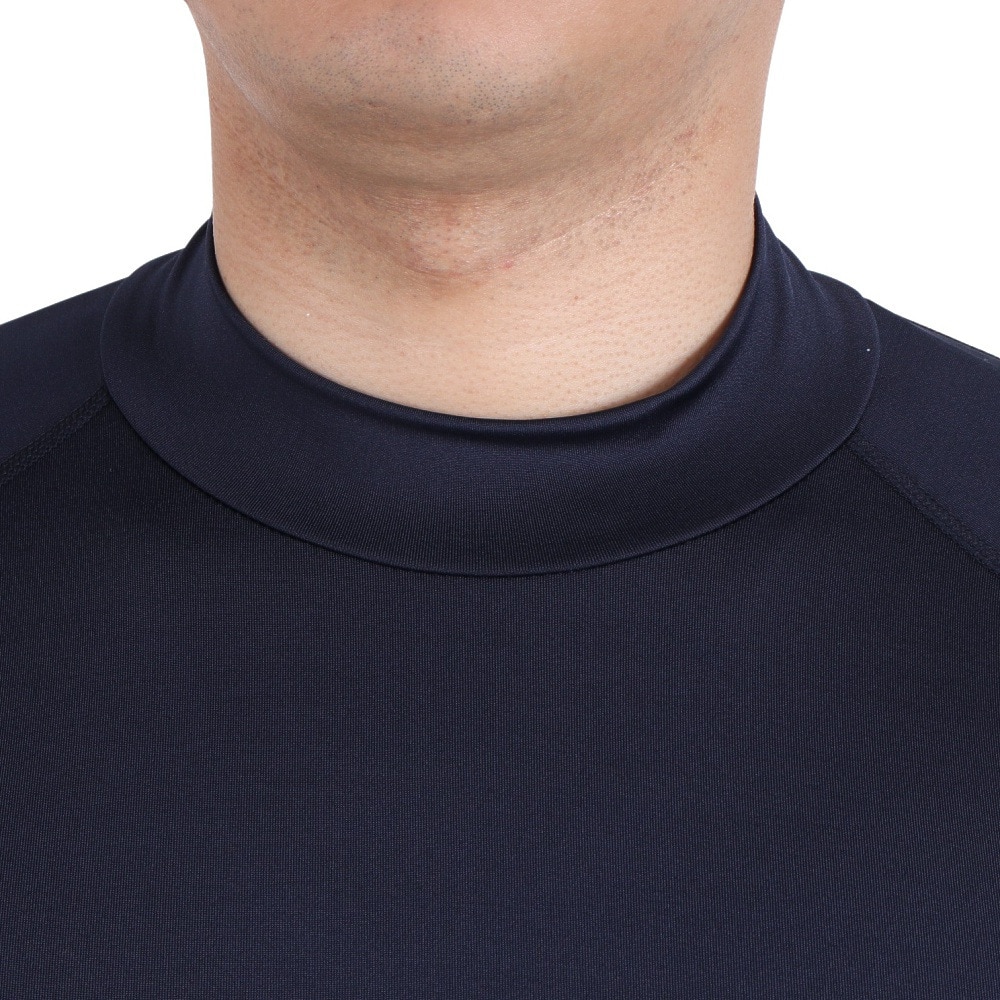 デュアリグ（DUARIG）（メンズ）サッカーウェア ドライプラス ストレッチハイネック長袖 3S0002-SCWR-741ES NVY 速乾