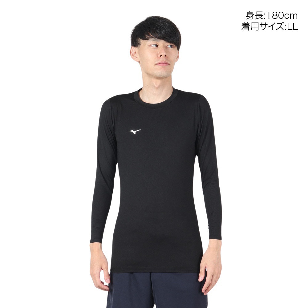 ミズノ（MIZUNO）（メンズ、レディース）サッカーウェア 裏起毛インナーシャツ P2MAA55009