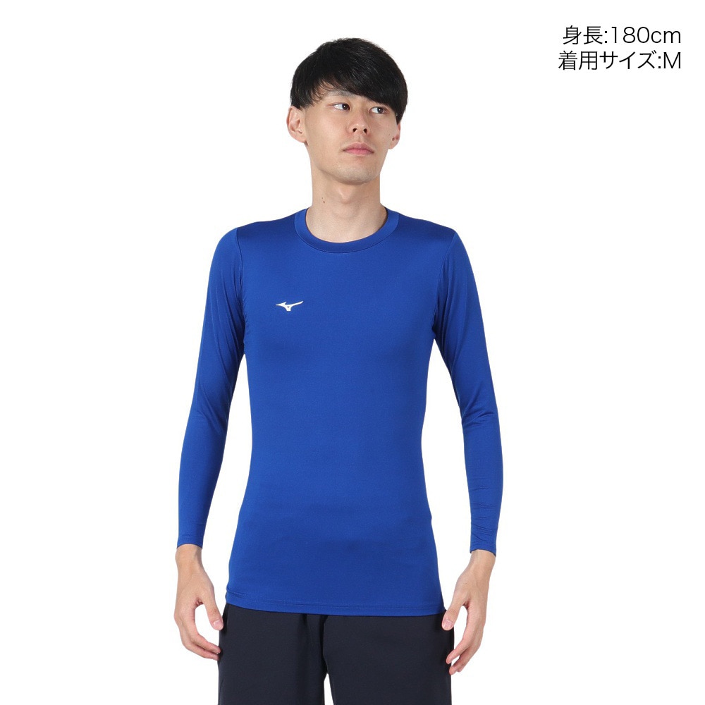 ミズノ（MIZUNO）（メンズ、レディース）サッカーウェア 裏起毛インナーシャツ P2MAA55025