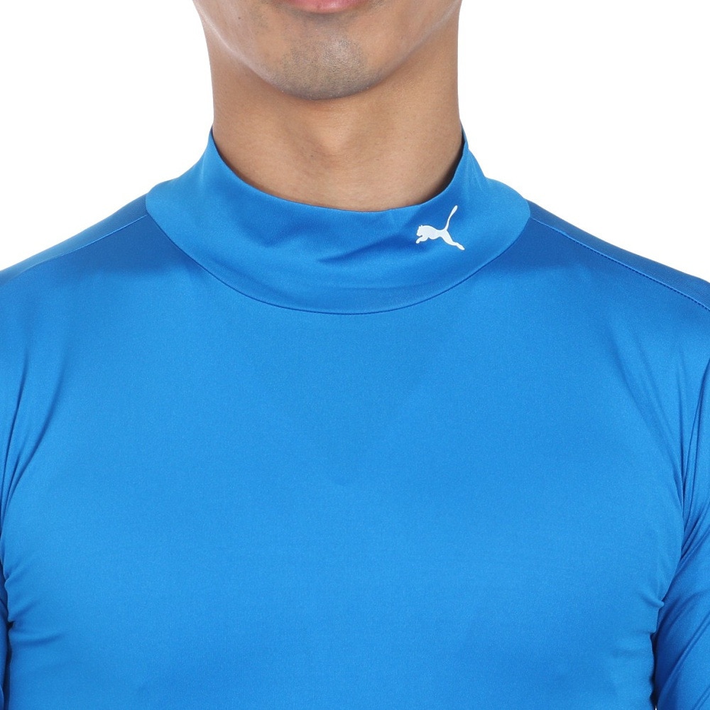 プーマ（PUMA）（メンズ）サッカー ウェア メンズ コンプレッションモックネックシャツ 65633102 インナー アンダー シャツ 長袖
