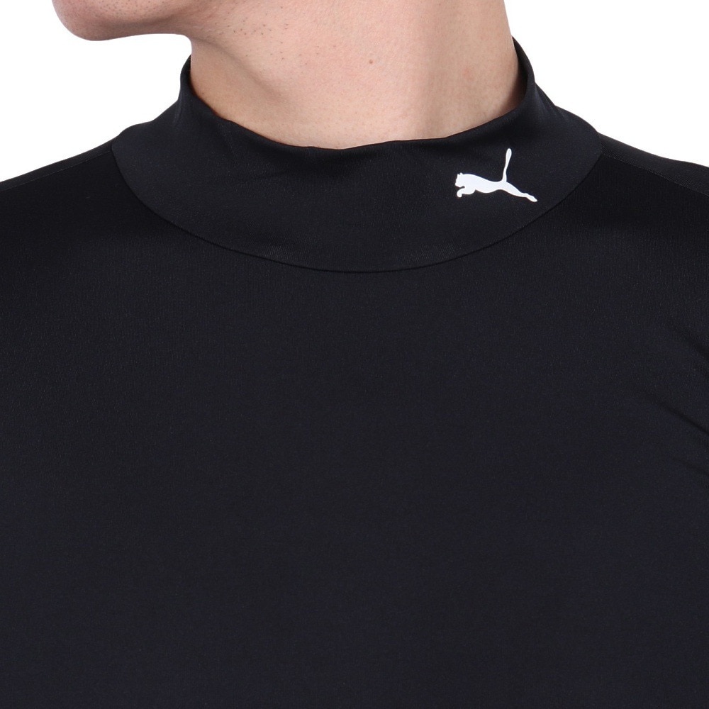 プーマ（PUMA）（メンズ）サッカー ウェア メンズ コンプレッションモックネックシャツ 65633103 インナー アンダー シャツ 長袖