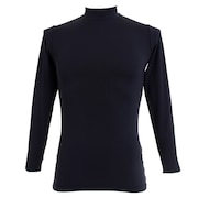 PG(メンズ)サッカー ウェア メンズ ストレッチハイネックシャツインナーシャツ 741PG9ES4522 NVY インナー アンダー シャツ 長袖