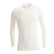 PG サッカー ウェア メンズ ストレッチハイネックシャツ 741PG9ES4522 WHT インナー アンダー シャツ 長袖