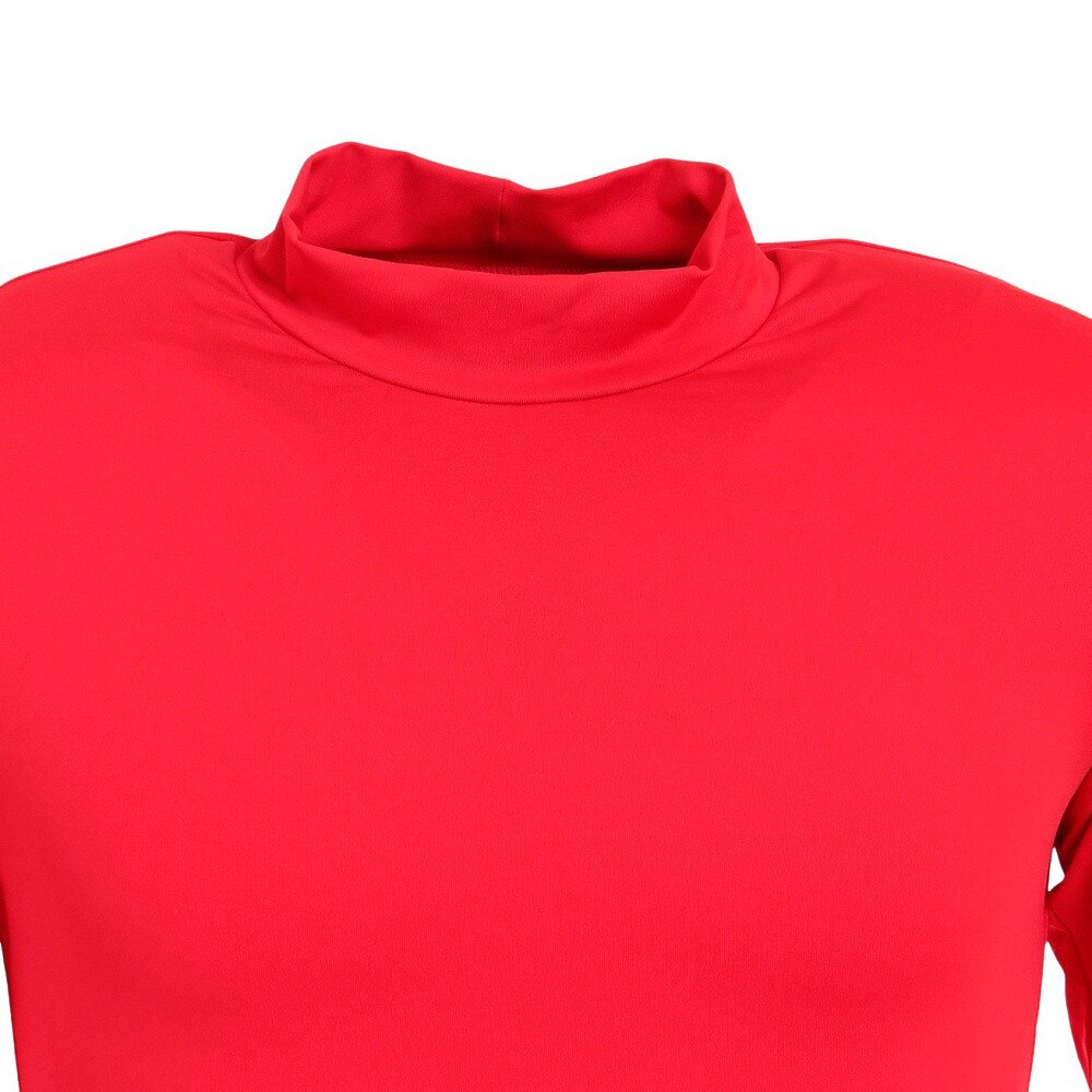 パフォーマンスギア（PG）（メンズ）サッカー ウェア メンズ ストレッチハイネック長袖シャツ 741PG9ES4522 RED インナー アンダーシャツ