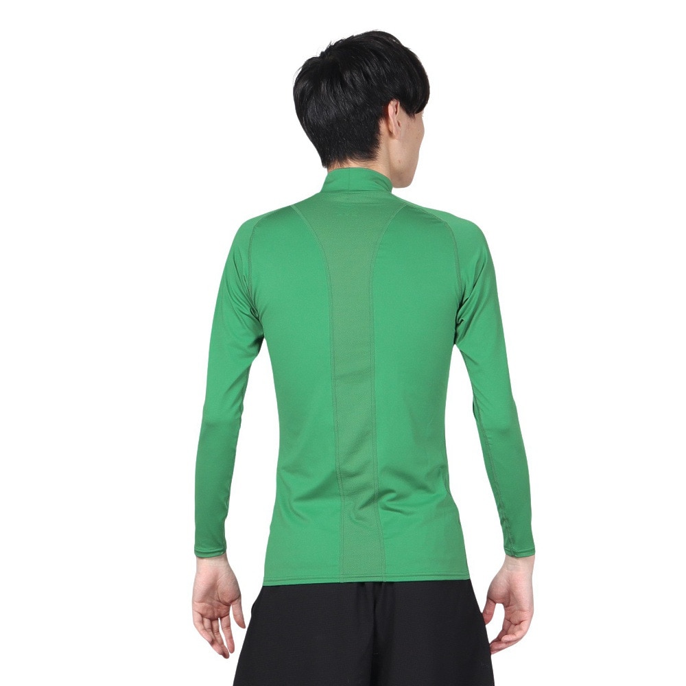 デュアリグ（DUARIG）（メンズ）サッカーウェア ドライプラス抗菌ストレッチハイネック長袖シャツ 741D1ES5708 GRN 速乾