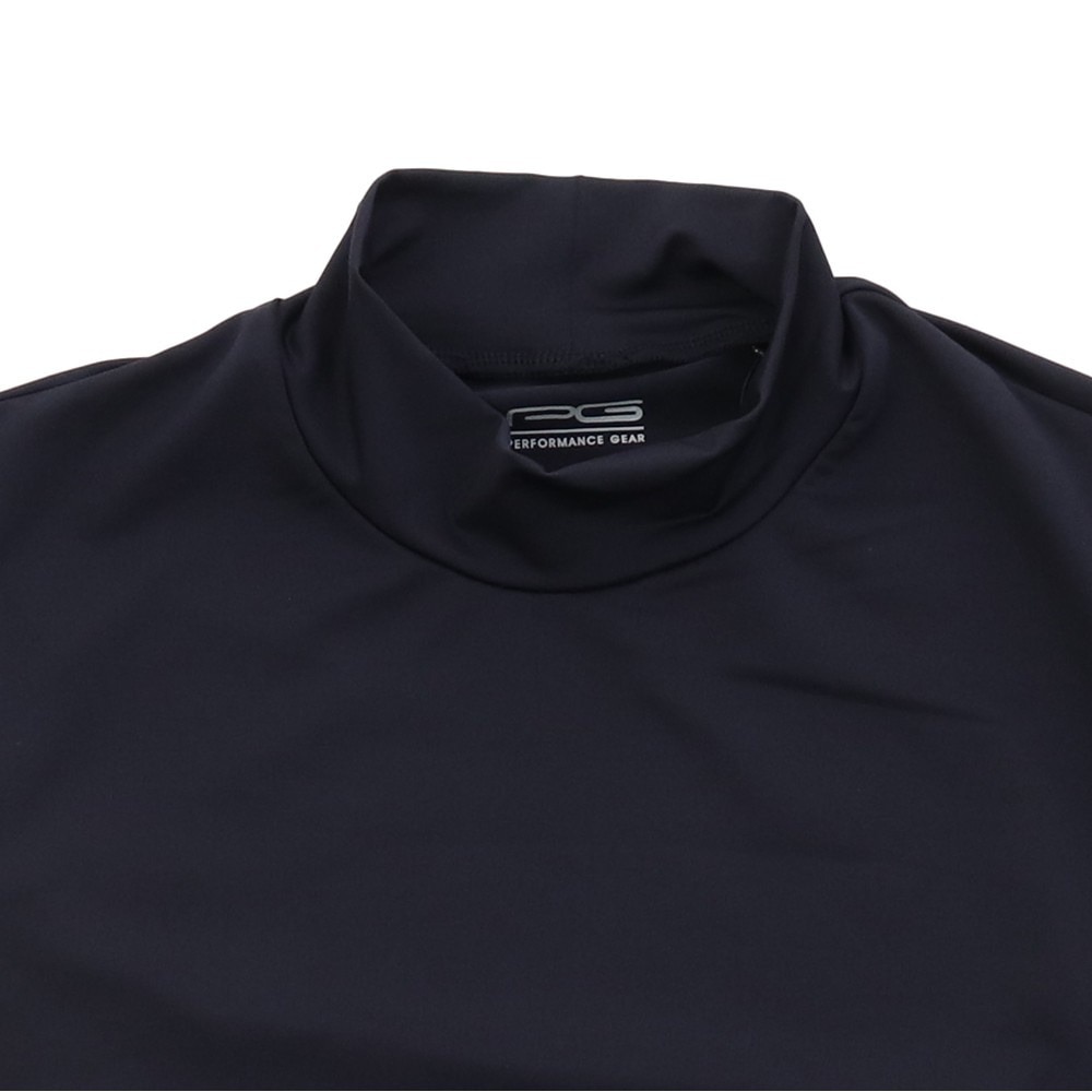 パフォーマンスギア（PG）（メンズ）サッカー ウェア メンズ ストレッチハイネック半袖シャツ 741PG9ES4524 NVY インナー アンダーシャツ