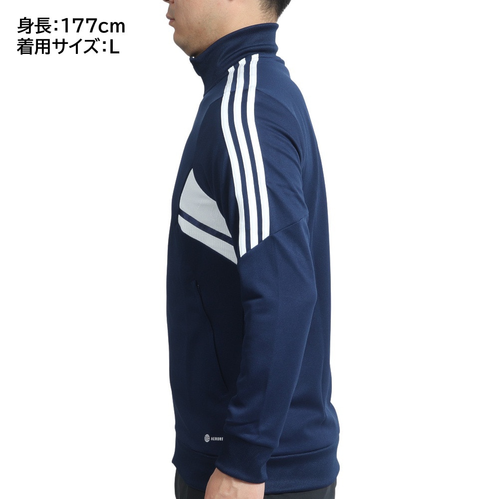 アディダス（adidas） ジャージ 上着 トレーニングウェア メンズ ジャージ トラックジャケット CONDIVO22 IS498-HA6249 サッカー フットサル トレーニング