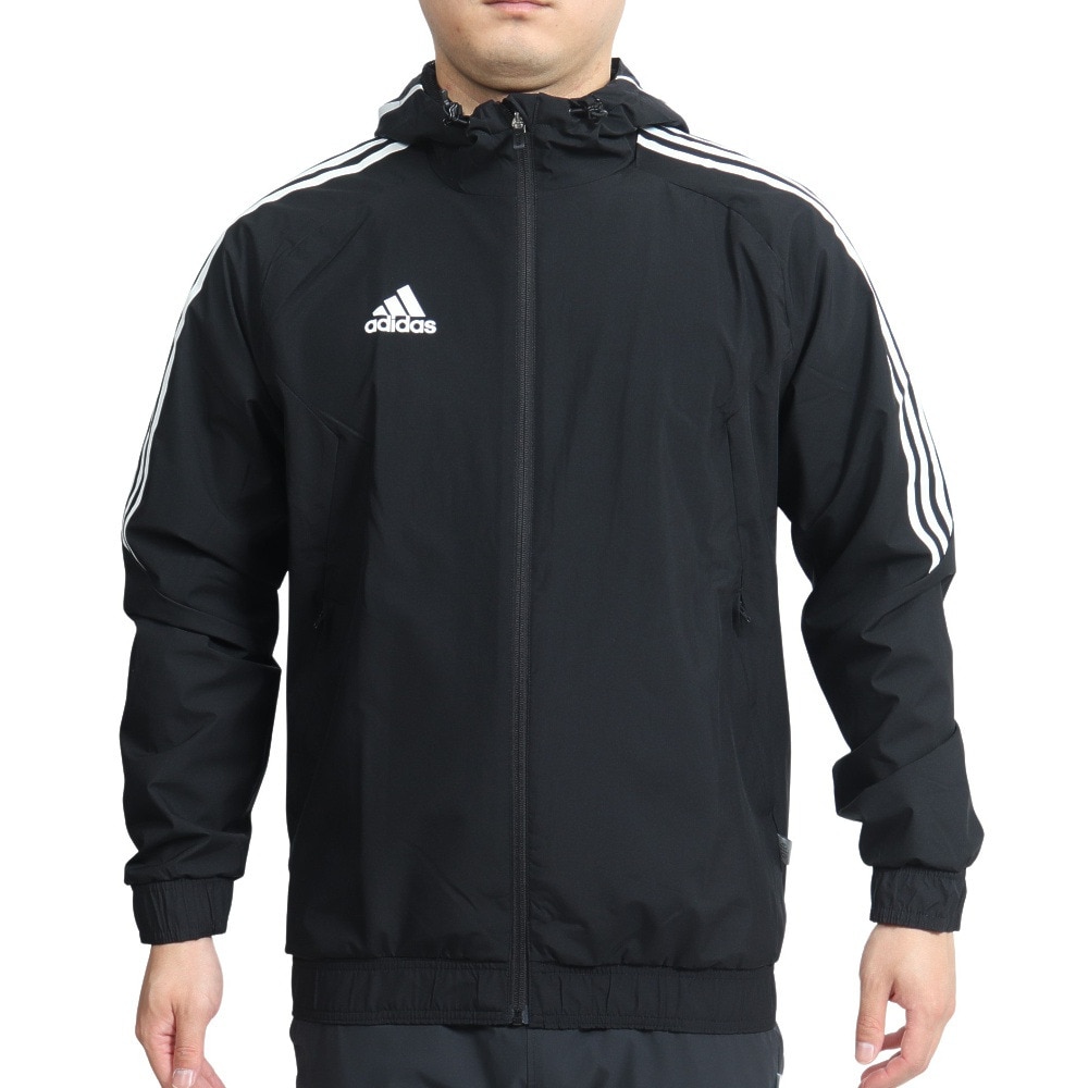 アディダス（メンズ）サッカーウェア Condivo 22 オールウェザー ジャケット KMG02-H21268