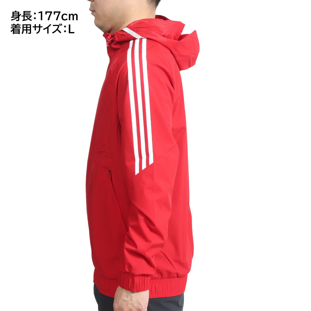 アディダス（adidas）（メンズ）サッカーウェア Condivo 22 オールウェザー ジャケット KMG02-HD2292