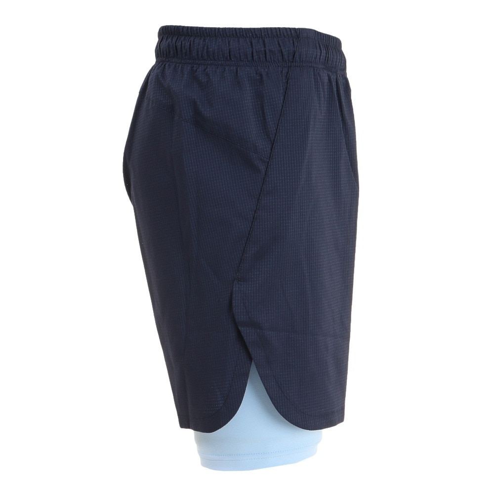 アンブロ（UMBRO）（メンズ）サッカーウェア UVカット 冷パンツ インナー付 UUUTJD90 NVY
