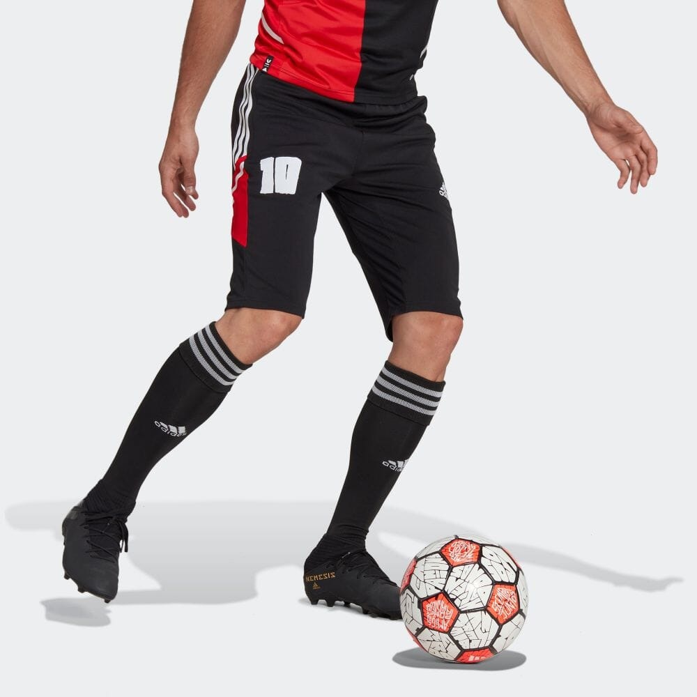 アディダス(adidas)(メンズ)サッカーウェア メッシ CONDIVO ハーフパンツ CB913-HI3787