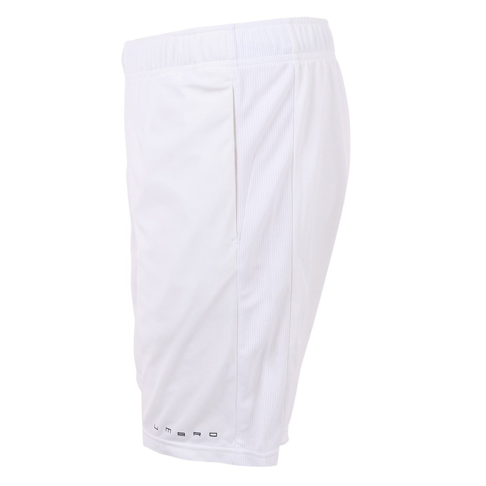 アンブロ（UMBRO）（メンズ）サッカーウェア プラクティスパンツ UUUVJD60 WHT 冷感 速乾