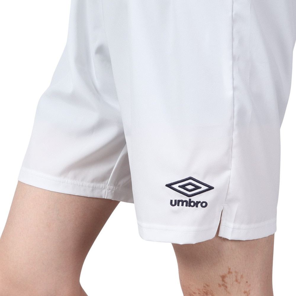 アンブロ（UMBRO）（メンズ）サッカー ウェア TR プラクテイスウーブンパンツ UUUPJD81 WHT 速乾