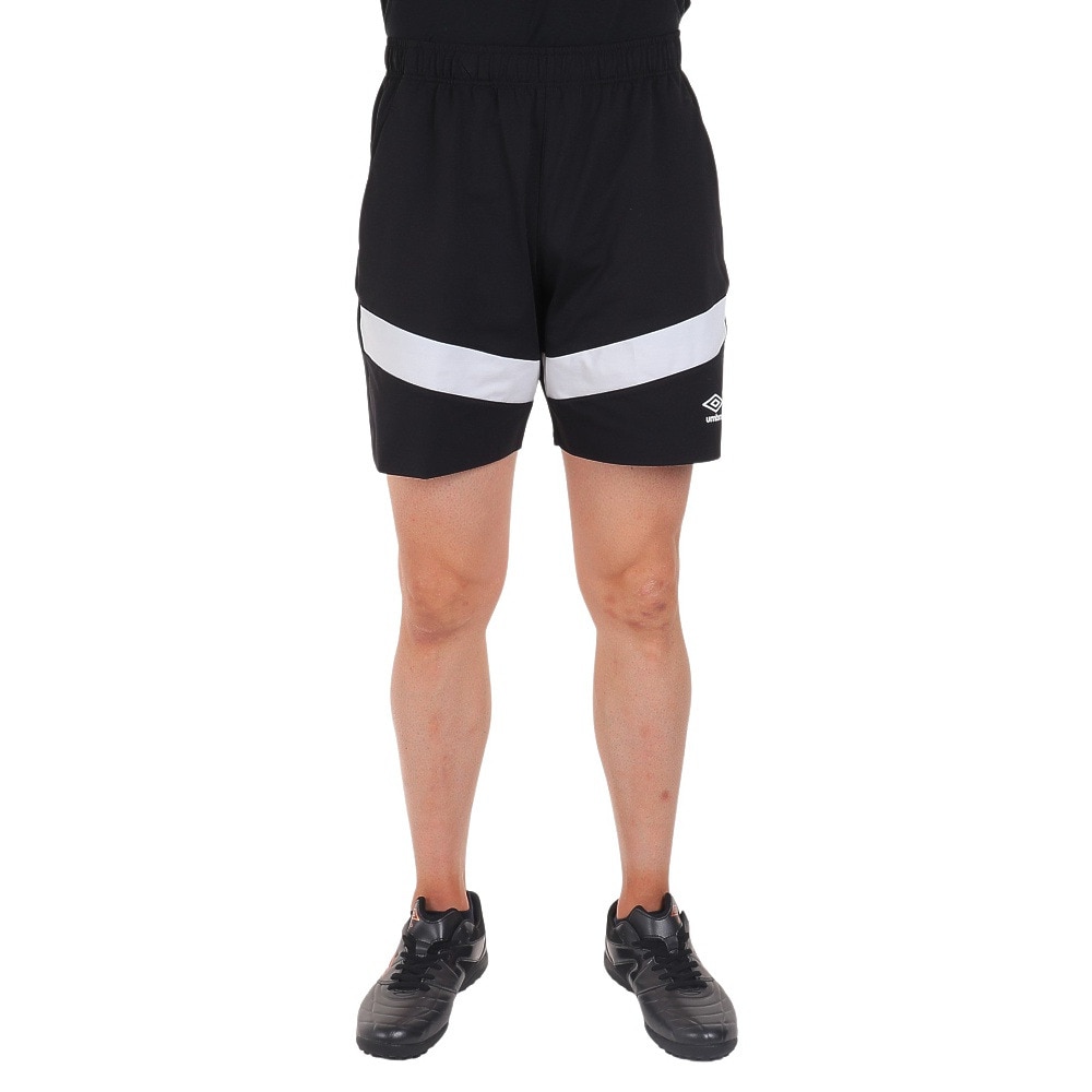 アンブロ（UMBRO）（メンズ）サッカーウェア プラクティスハーフパンツ UUUVJG14 BLK