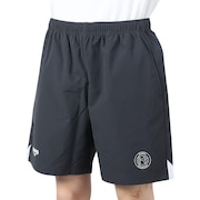 (メンズ)サッカーウェア プラクティスハーフパンツ 4S0011-SCWR-741EG BLK 速乾