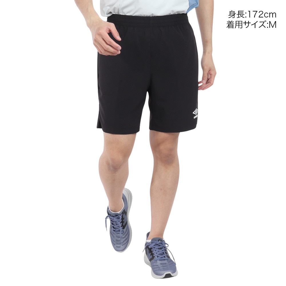 アンブロ（UMBRO）（メンズ）サッカーウェア ストレッチウーブンパンツ UAS6400P BLK 速乾