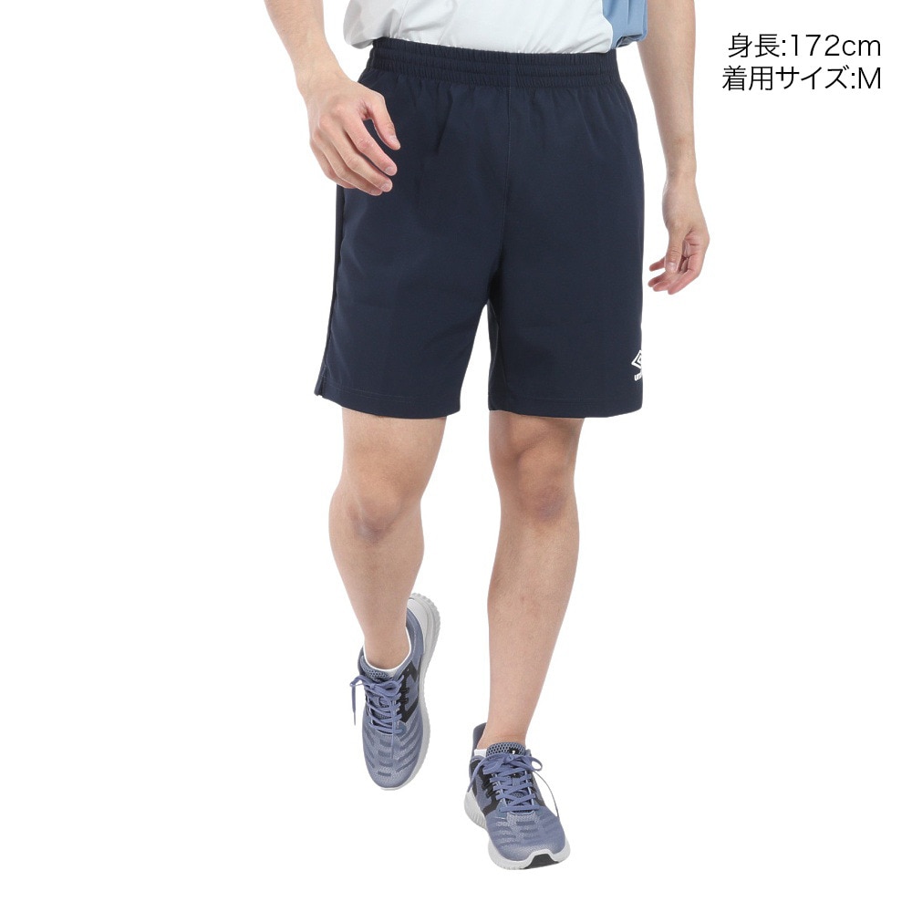 アンブロ（UMBRO）（メンズ）サッカーウェア ストレッチウーブンパンツ UAS6400P NVY 速乾