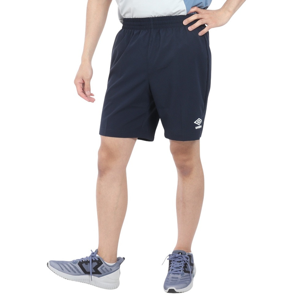アンブロ（UMBRO）（メンズ）サッカーウェア ストレッチウーブンパンツ UAS6400P NVY 速乾