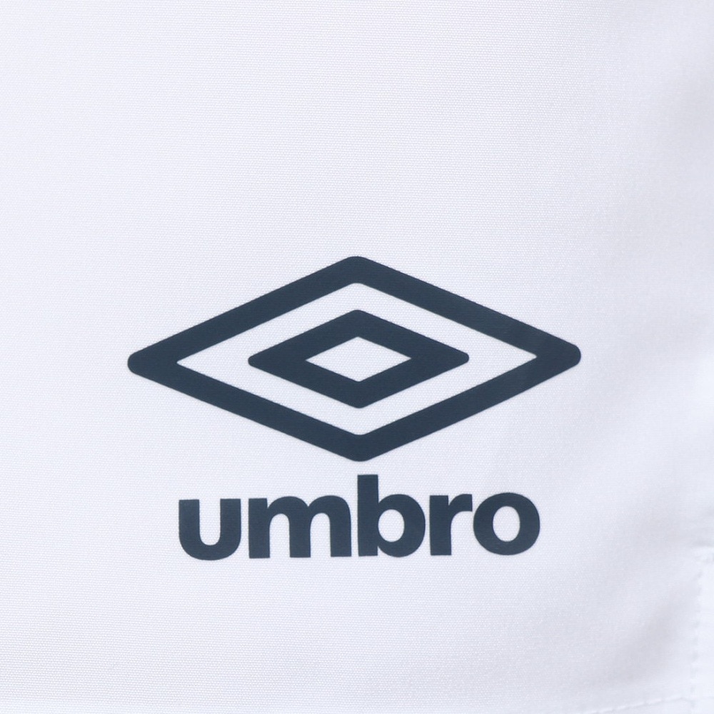 アンブロ（UMBRO）（メンズ、レディース）サッカーウェア ストレッチ ウーブンパンツ 吸汗速乾 ストレッチ UAS6400P WHT