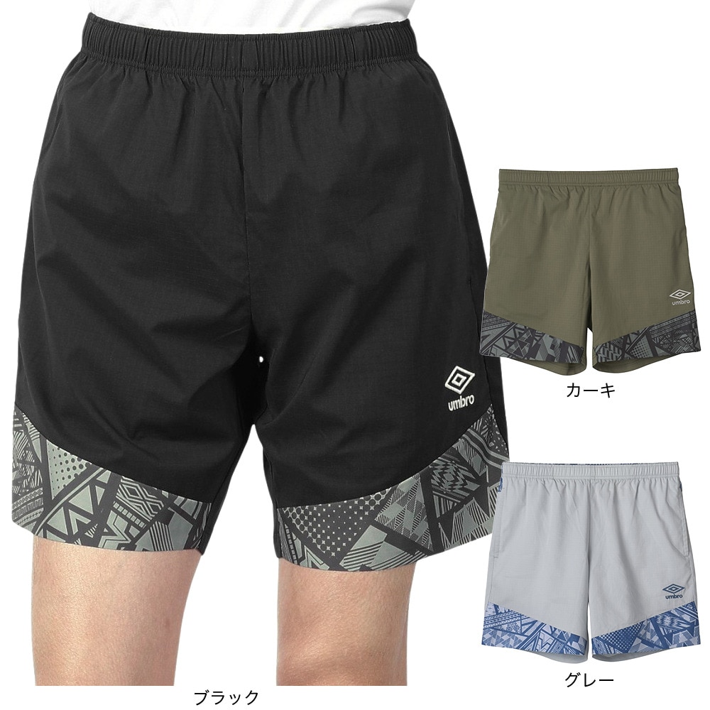 アンブロ（UMBRO）（メンズ）サッカーウェア THE THIRD グラフィックプラパン UUUXJG32 BLK