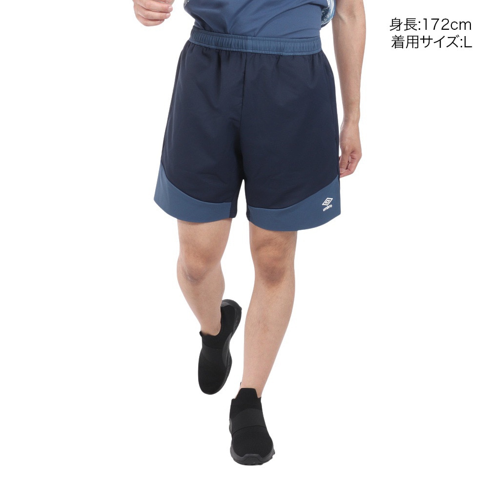 アンブロ（UMBRO）（メンズ）サッカーウェア 100周年 ゲ-ムパンツ UUUXJD00 NVY