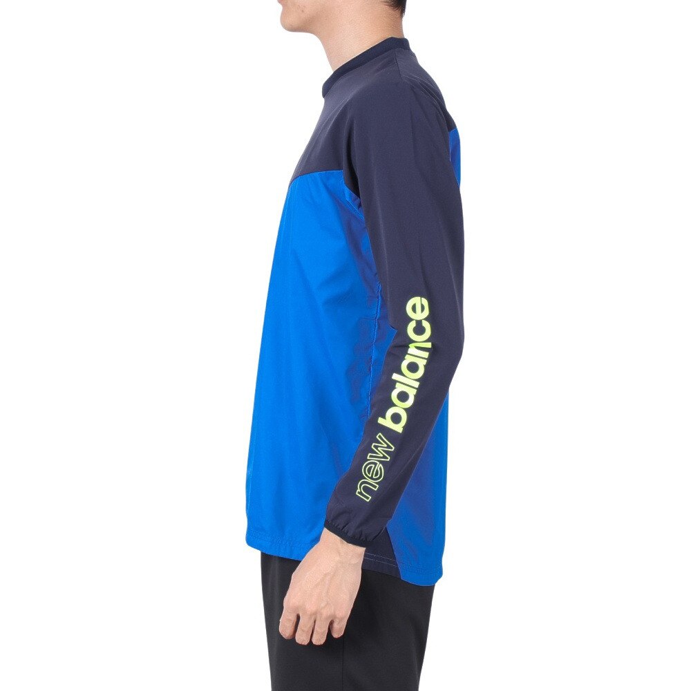 ニューバランス（new balance）（メンズ）サッカーウェア ストレッチウーブンウインドトップ AMT25209SBU