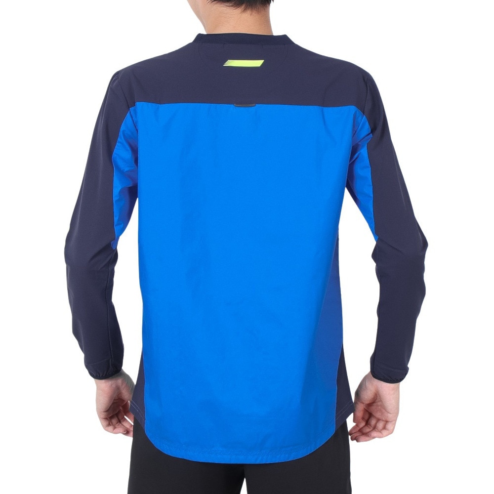 ニューバランス（new balance）（メンズ）サッカーウェア ストレッチウーブンウインドトップ AMT25209SBU