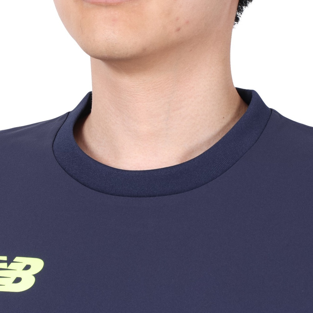ニューバランス（new balance）（メンズ）サッカーウェア ストレッチウーブンウインドトップ AMT25209SBU