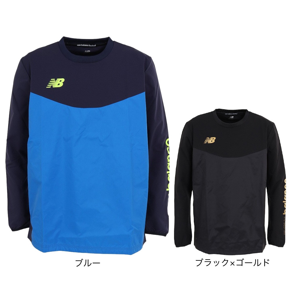 ニューバランス（new balance）（メンズ）サッカーウェア ストレッチウーブンウインドトップ AMT25209SBU